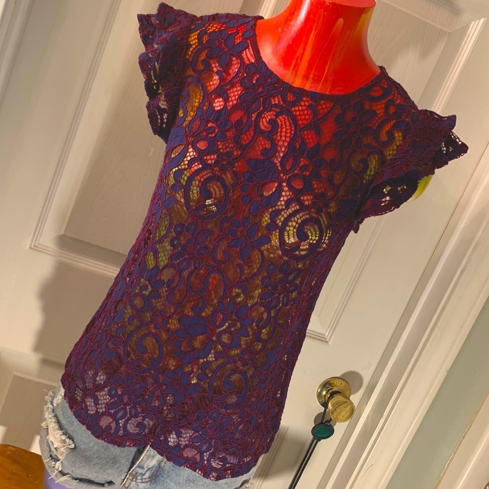 I.N. SAN FRANCISCO Lace Top